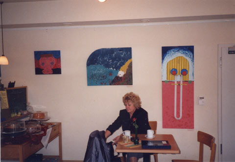 Kunstausstellung Galerie Quickborn mit Frau von Max II