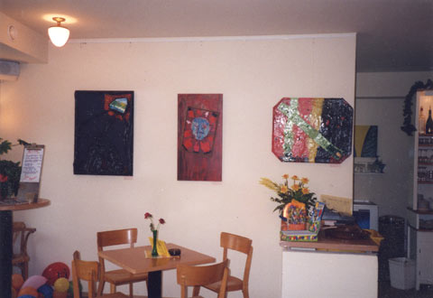 Kunstausstellung Galerie Quickborn Wand