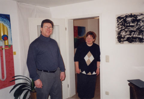 Vernisage im Wohnzimmer