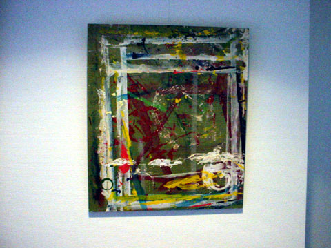 Abstraktes Kunstwerk