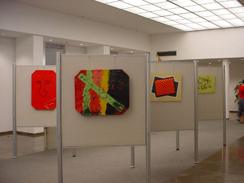 Kunstausstellung - Abstraktkunst